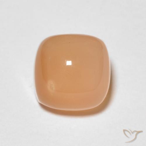 1.66ct 天然 Medium Light-Orange ムーンストーン, クッション, 半透明