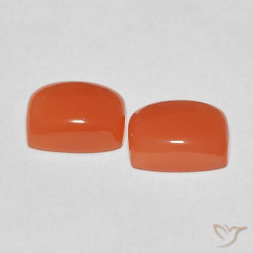 Shop natural 4.82ct 濃いオレンジ ムーンストーン gems, クッション, from インド at GemSelect. In stock, global shipping!