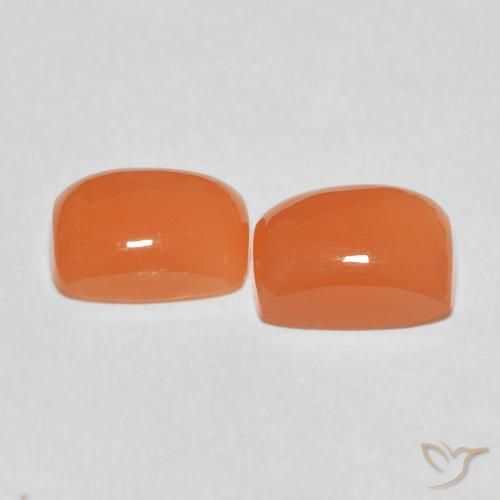 Shop natural 4.85ct 赤みがかったオレンジ ムーンストーン gems, クッション, from インド at GemSelect. In stock, global shipping!