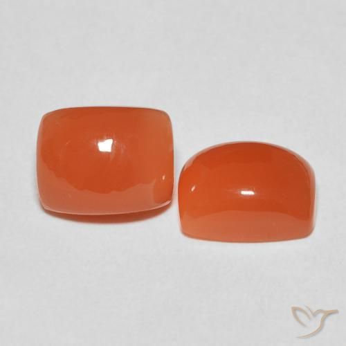 Shop natural 5.34ct ミディアムオレンジ ムーンストーン gems, クッション, from インド at GemSelect. In stock, global shipping!
