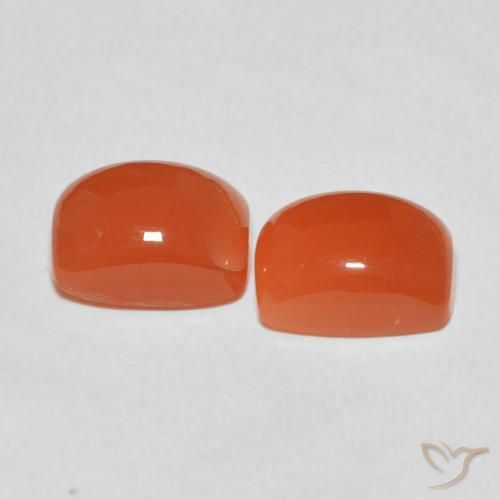 Shop natural 5.34ct ミディアムオレンジ ムーンストーン gems, クッション, from インド at GemSelect. In stock, global shipping!
