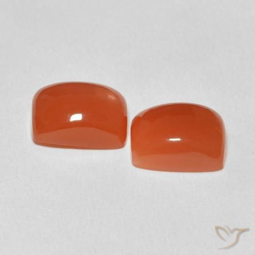 Shop natural 4.98ct 赤みがかったオレンジ ムーンストーン gems, クッション, from インド at GemSelect. In stock, global shipping!