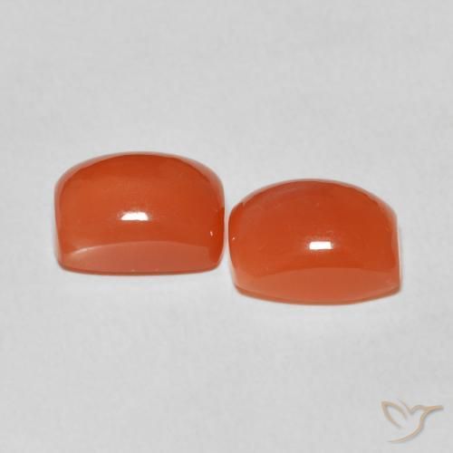 Shop natural 5.34ct ファイアオレンジ ムーンストーン gems, クッション, from インド at GemSelect. In stock, global shipping!