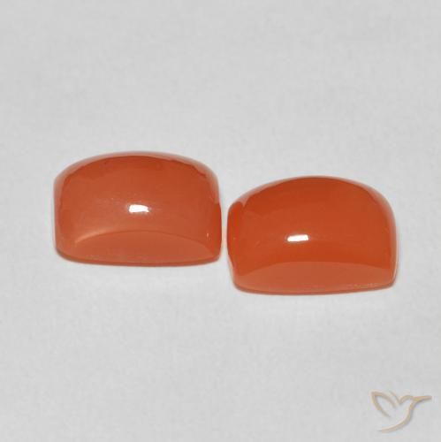 Shop natural 4.57ct ミディアムオレンジ ムーンストーン gems, クッション, from インド at GemSelect. In stock, global shipping!