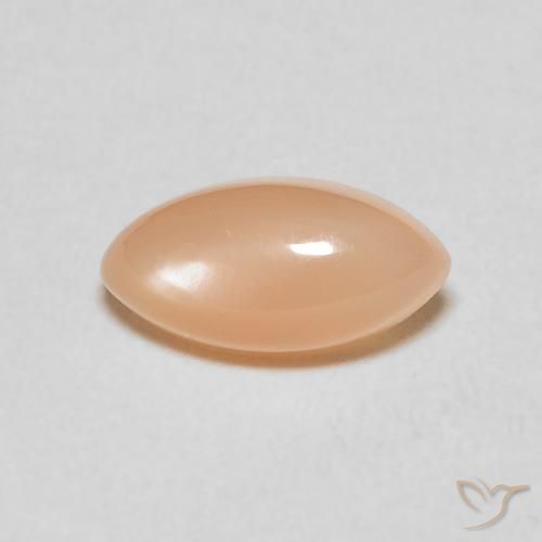 1.51ct 天然 Medium Light-Orange ムーンストーン, マーキーズ, 半透明