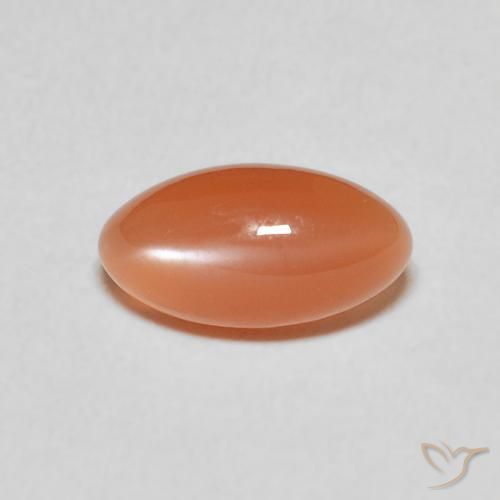 1.52ct 天然 ディープオレンジ ムーンストーン, マーキーズ, 半透明
