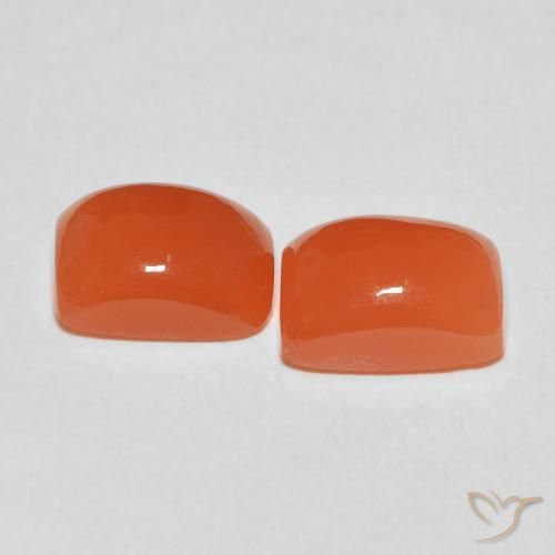 Shop natural 5.26ct ファイアオレンジ ムーンストーン gems, クッション, from インド at GemSelect. In stock, global shipping!