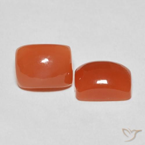 Shop natural 5.12ct ミディアムオレンジ ムーンストーン gems, クッション, from インド at GemSelect. In stock, global shipping!