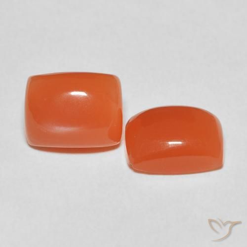 Shop natural 5.03ct 濃いオレンジ ムーンストーン gems, クッション, from インド at GemSelect. In stock, global shipping!