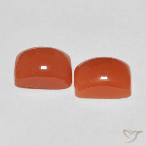Shop natural 5.32ct ミディアムオレンジ ムーンストーン gems, クッション, from インド at GemSelect. In stock, global shipping!
