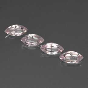 カラットの天然ライトピンクモルガナイト（8×4.1 mm・マーキス）
