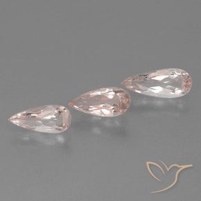 Shop natural 1.61ct 非常に薄いピンク モルガナイト gems, 洋梨の形, from アフガニスタン at GemSelect. In stock, global shipping!