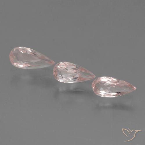 Shop natural 1.11ct ミディアム薄いピンク モルガナイト gems, 洋梨の形, from アフガニスタン at GemSelect. In stock, global shipping!