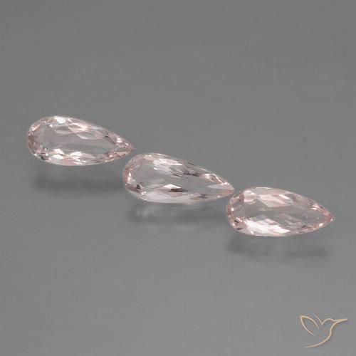 Shop natural 1.24ct ミディアム薄いピンク モルガナイト gems, 洋梨の形, from アフガニスタン at GemSelect. In stock, global shipping!