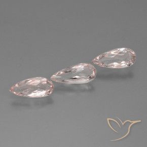 Shop natural 1.24ct ミディアム薄いピンク モルガナイト gems, 洋梨の形, from アフガニスタン at GemSelect. In stock, global shipping!