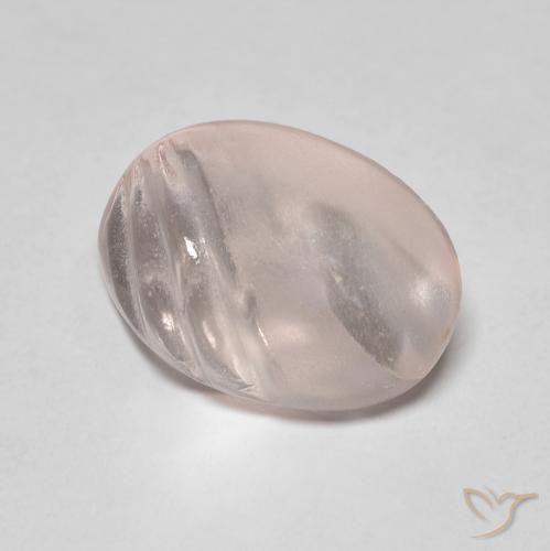 4.15ct 天然 ライトピンク モルガナイト, 楕円形, 透明