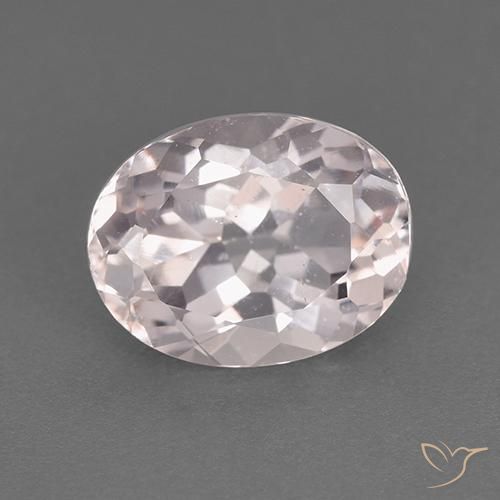 1.86ct 天然 ライトピンク モルガナイト, 楕円形, VS