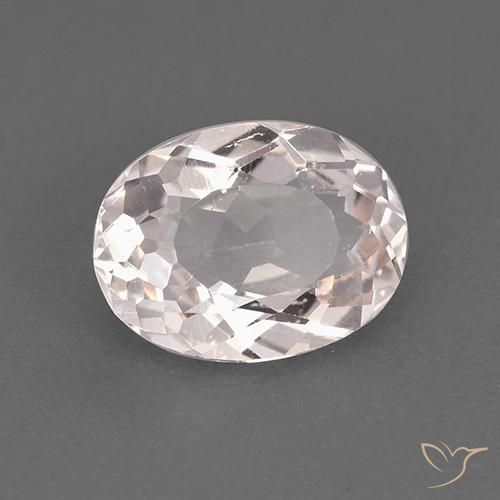 1.51ct 天然 ライトピンク モルガナイト, 楕円形, VS