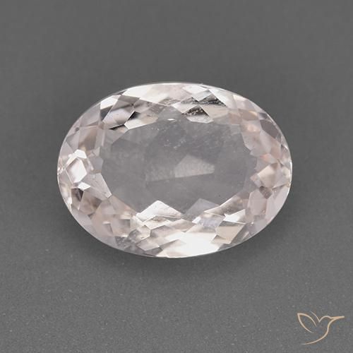 1.63ct 天然 ライトピンク モルガナイト, 楕円形, VS