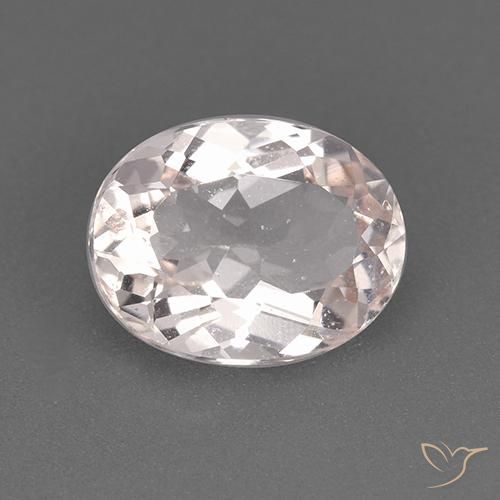 1.85ct 天然 フラミンゴピンク モルガナイト, 楕円形, VS