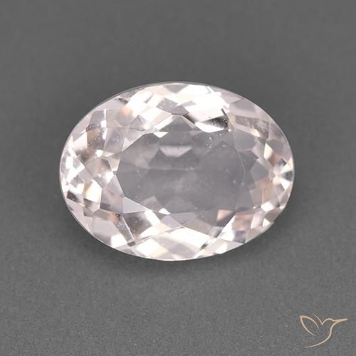1.61ct 天然 ライトピンク モルガナイト, 楕円形, VS