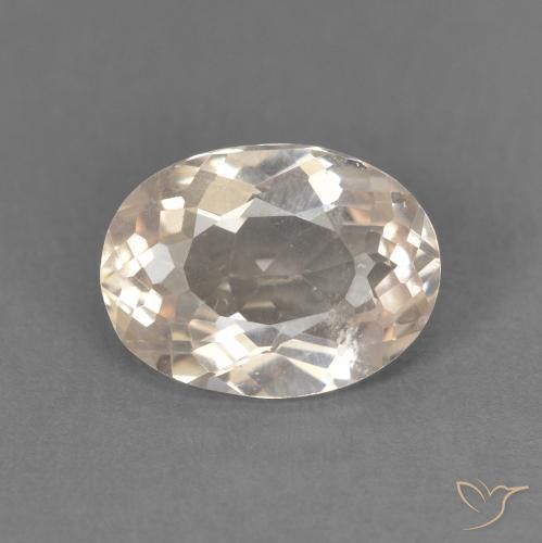 1.50ct 天然 ミディアムピンク モルガナイト, 楕円形, VS