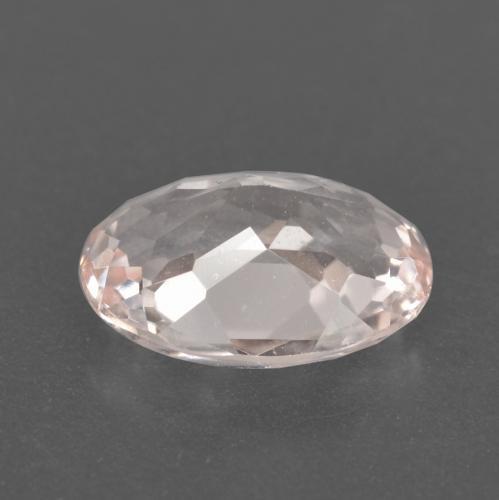 1.11カラットの天然ライトピンクモルガナイト（8.4×6.2 mm・オーバルカット）