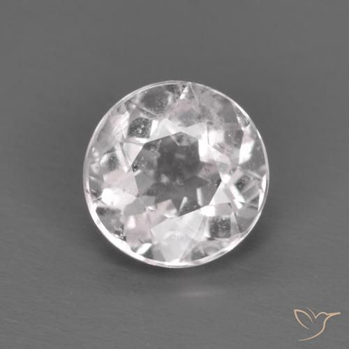 0.71ct 天然 ライトピンク モルガナイト, ラウンド, VS