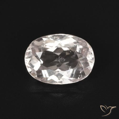 1.23ct 天然 ライトピンク モルガナイト, 楕円形, VS