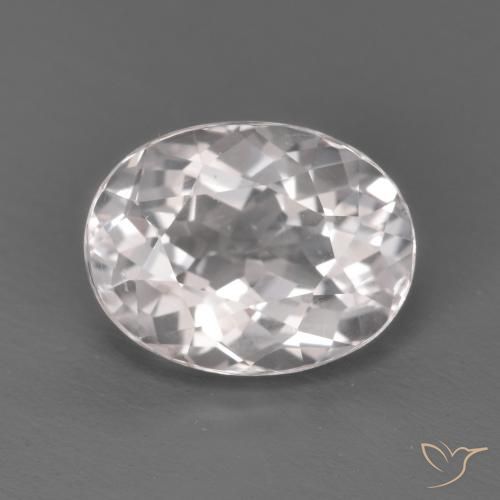 1.54ct 天然 ライトピンク モルガナイト, 楕円形, VVS