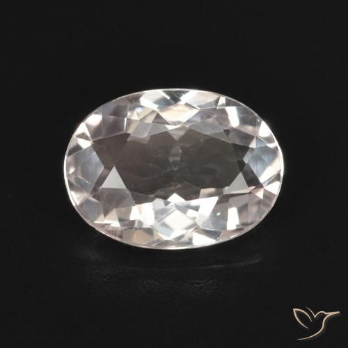 1.27ct 天然 ライトピンク モルガナイト, 楕円形, VVS