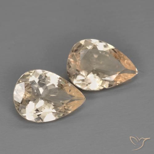 Shop natural 1.39ct Light Neutral Orange モルガナイト gems, 洋梨の形, from アフガニスタン at GemSelect. In stock, global shipping!