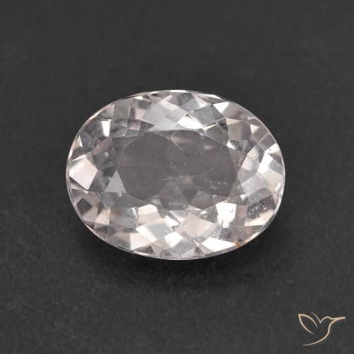 1.80ct 天然 非常に薄いピンク モルガナイト, 楕円形, VS