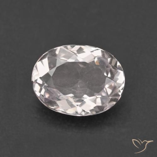 1.66ct 天然 ライトピンク モルガナイト, 楕円形, VVS-VS