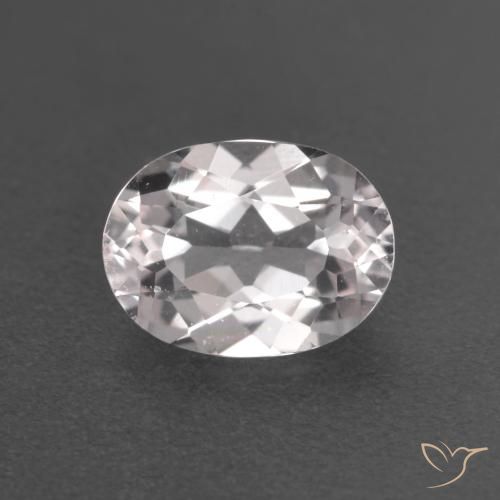0.80ct 天然 ライトピンク モルガナイト, 楕円形, VS