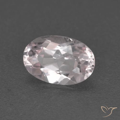 0.79ct 天然 ライトピンク モルガナイト, 楕円形, VS