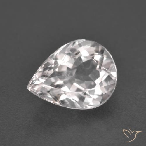 1.88ct 天然 ライトピンク モルガナイト, 洋梨の形, VS