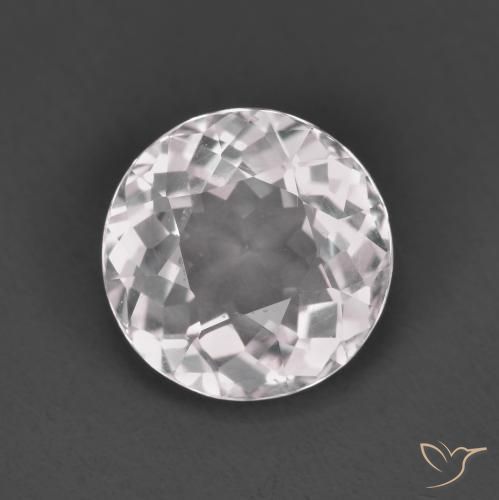 1.61ct 天然 ライトピンク モルガナイト, ラウンド, VS