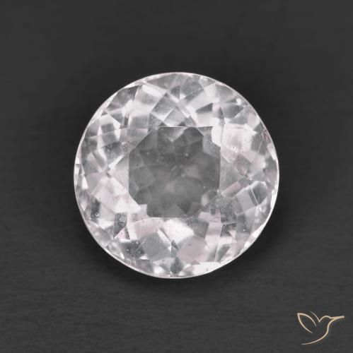 1.68ct 天然 ライトピンク モルガナイト, ラウンド, VS