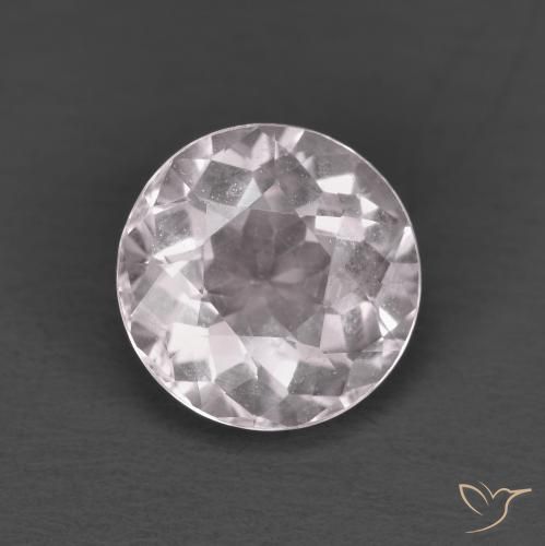 1.38ct 天然 ライトピンク モルガナイト, ラウンド, VS