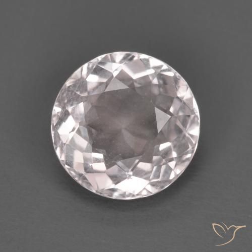 1.52ct 天然 ライトピンク モルガナイト, ラウンド, VVS-VS, Photo A