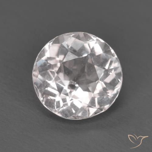 1.54ct 天然 ライトピンク モルガナイト, ラウンド, VVS-VS