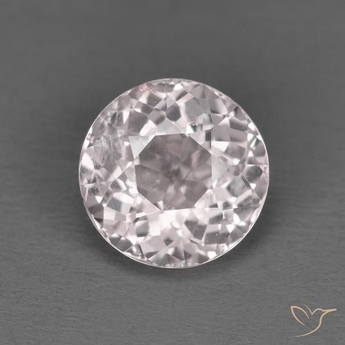 1.52ct 天然 ライトピンク モルガナイト, ラウンド, VS
