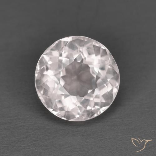 1.47ct 天然 ライトピンク モルガナイト, ラウンド, VS