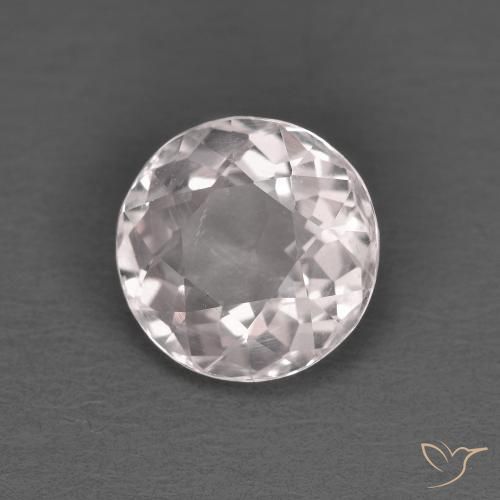 1.23ct 天然 ライトピンク モルガナイト, ラウンド, VS