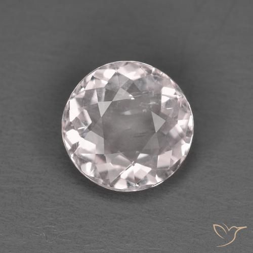 1.13ct 天然 ライトピンク モルガナイト, ラウンド, VS