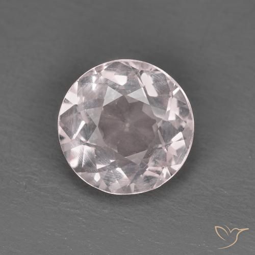 1.19ct 天然 ライトピンク モルガナイト, ラウンド, VS