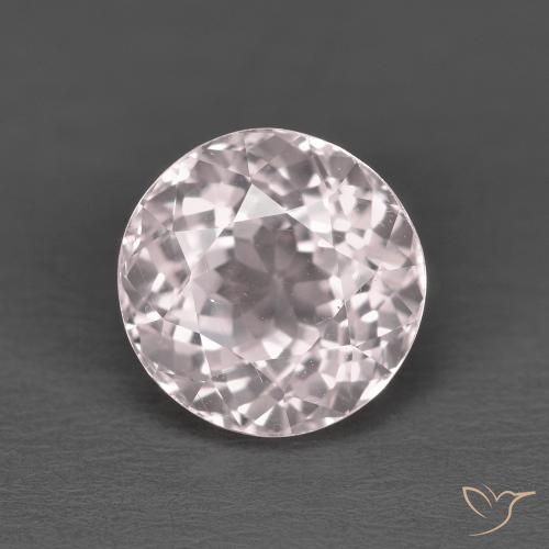 1.84ct 天然 フラミンゴピンク モルガナイト, ラウンド, VS