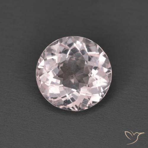 ルースモルガナイト 1.34ct 非常に薄いローズピンク