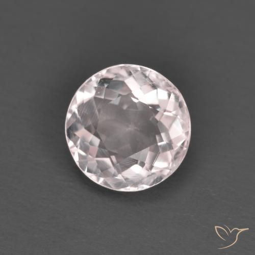 1.35ct 天然 ライトピンク モルガナイト, ラウンド, VS